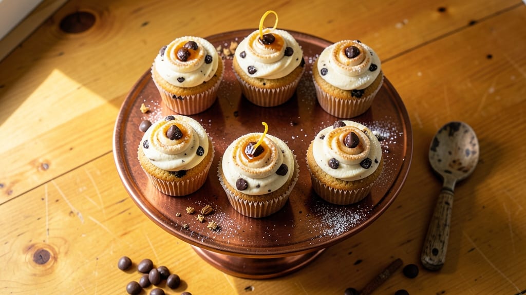 Basic Chocolate Chip Cupcakes Recipe: Fluffy Vanilla Cores and Crunchy Chips