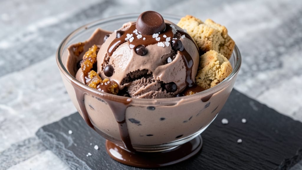 Ben and Jerry's Chocolate Chip Cookie Dough Ice Cream Recipe: Cookie Dough Swirls With Crunchy Chunks