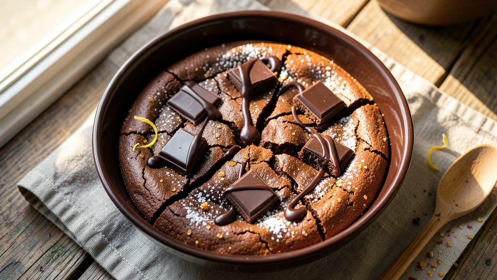 Brownie Recipe With Baker's Chocolate Squares: Fudgy Cracks and Rich Chocolate Rivers