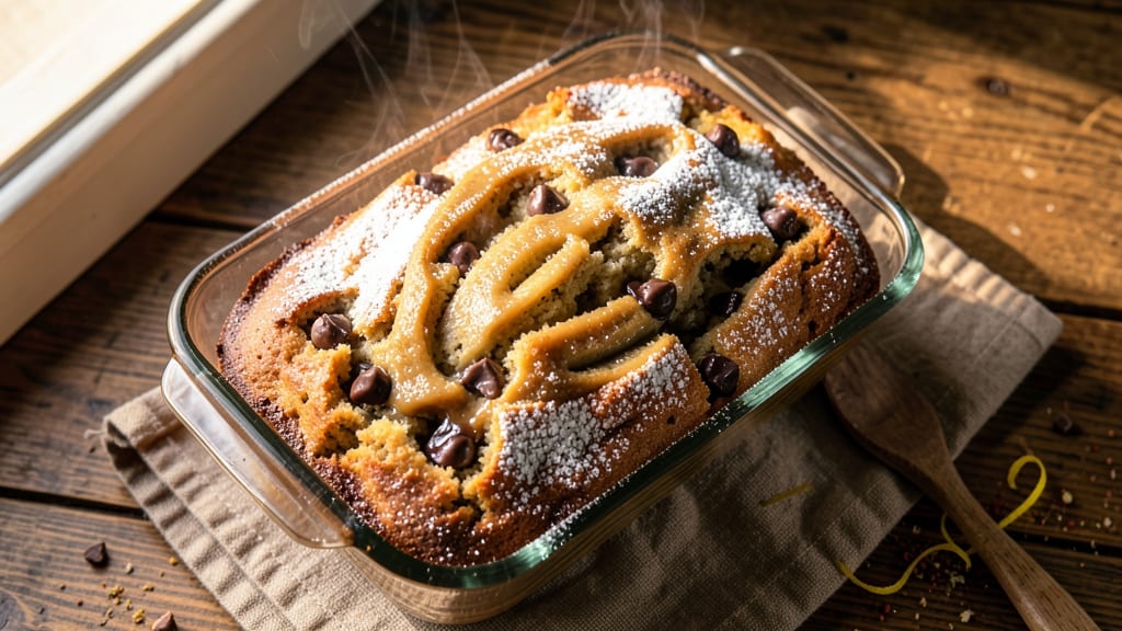 Banana Bread Recipe with Buttermilk and Chocolate Chips: Moist Crumb and Melty Chip Rivers