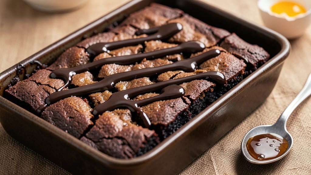 Brownie Recipe With Hershey's Chocolate Syrup: Fudgy Cracks Drizzled With Gooey Rivers
