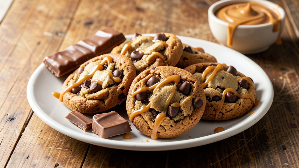 Butterfinger Chocolate Chip Cookie Recipe: Peanut Butter Fudge Swirls and Crunchy Edges